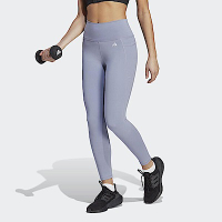 Adidas OPT ST 78 TIG [HR5442] 女 緊身褲 高腰 亞洲版 多功能 訓練 有氧 吸濕排汗 藍紫