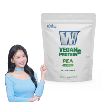 【義美生醫】W PROTEIN VEGAN豌豆蛋白-植物蛋白(500g*1袋；品牌大使李雅英、素食高蛋白、無調味)