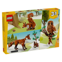 【滿額送好禮】樂高LEGO- 創意百變 3合1 森林動物 紅狐狸 31154