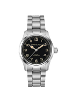 นาฬิกาข้อมือผู้ชาย Khaki Field Murph Auto Watch 38MM รุ่น H70405130 สีดำ