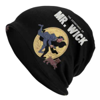 The Adventures Of Mr. Wick Cap Movie John Wick Cool Adult Outdoor Skullies Beanies Hats Spring Warm Dual-use Bonnet Hats