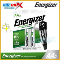 Energizer Baterai Isi Ulang Charger Baterai Rechargeable AAA / Baterai Rechargeable AA original Bate
