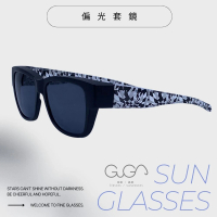 【GUGA】偏光套鏡 超適合眼鏡族群配戴 輕量化設計 最高UV400等級(有無配戴眼鏡皆可配戴)
