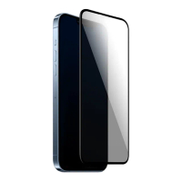 【百寶屋】iPhone 13 mini 5.4吋 防撞鑽石氣囊不碎邊滿版鋼化玻璃貼