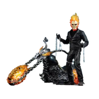 In Stock Original HT HotToys 1/6 MMS133 Ghost Rider Nicolas Cage Male Soldier Action Model Art Collection Toy Gifts