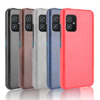 For Asus Zenfone 8 Zenfone8 ZS590KS Case PU Leather Skin Hard Back Cover Matte Phone Case for Asus Zenfone 8Z Zenfone8Z ZS590KS