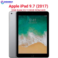 Original Apple iPad 9.7'' 2017 iPad 5th Gen Wifi 32/128GB 9.7'' 8827 mAh A9 Fusion IPS LCD iPad iOS 10.3 95% New Tablet