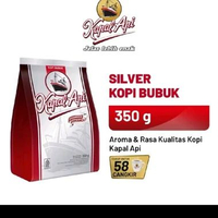 KOPI BUBUK KAPAL API SPECIAL SILVER 350 GRAM KEMASAN SILVER PERAK