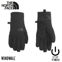 【The North Face 男 防風防潑保暖手套《黑》】4SGU/機車手套/防滑手套/保暖