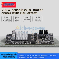 XY-BLDC DC 12V-30V 200W 3 Phase DC Brushless Hall Motor Controller Module Brushless Motor Drive Board