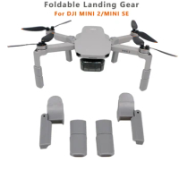 Foldable Heightening Landing Gear Leg Heighten Feet Stand Support Protector for DJI Mavic Mini 2/Mini SE Drone Accessories
