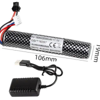 3S 11.1V 2000mAh 10c Li-ion battery For Electric water Gel Ball Blaster Toys Pistol/Eco-friendly Beads Bullets toys Air Gun Part