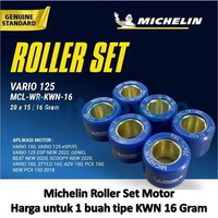 Michelin High Performance Roller Set MCL-WR-KWN-16 20x15 16 gram gr Original Roler KWN untuk Motor V