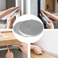 2M-4M Self-adhesive Door Window Sealing Strip Weather Stripping seal tape Sound Proofing Protective Sponge Soundproof Absorption