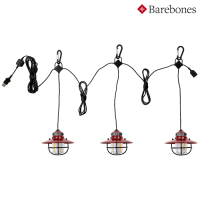 【Barebones】串連垂吊營燈Edison String Lights LIV-267 紅色