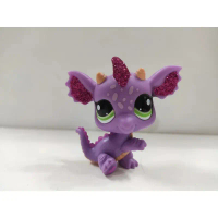 ตุ๊กตาสัตว์ Littlest Pet Shop, LPS Toy, มังกรสีม่วง, ตัวเลข 2660