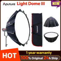 Aputure Light Dome III Soft Box Flash Diffuser for Light Storm LS C120D II 300D 300D II Bowens Mount LED lights