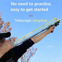 SYQT Ketapel High Precision Telescopic Hunting Slingshot with Laser - HW-GJ050 Hitam