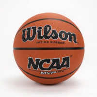 【WILSON】Wilson NCAA MVP Optima 籃球 運動 訓練 6號 女子 橡膠 耐用 戶外 棕(WTB0761)