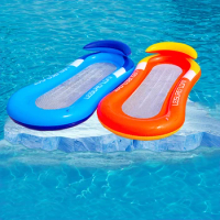 New Outdoor Foldable Water Hammock Inflatable Floating Swimming Pool Mattress Party Lounge Bed Beach Sports Recliner Recreation