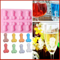 DIY 3D Penis Candle Mold Silicone Penis Soap Mold Fondant Cake
