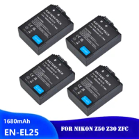 EN EL25 EN-EL25 Rechargeable Battery with LED Charger for Nikon Z30 Z50 ZFC /Z FC