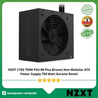 PSU NZXT C750 Bronze 750 Watt 80+ Bronze ATX Power Supply 750W