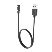 5V 1A Magnetic Charger 60cm Cable Black Charger Stable Charging Plastic Charger Multiple Protection for Zeblaze Vibe 7