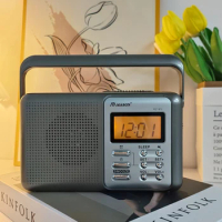 Radio FM AM portable digital radio built-in speaker world Radio receiver
