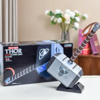 Thor's Hammer The Avengers Superhero Weapon All-metal Alloy 1:1 Model Solid Large Thor Hammer Model To Give Boys Christmas Gifts