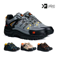 Sepatu Safety Boots Pria Original Lavio Genesis Low Shoes Kerja Hitam Black