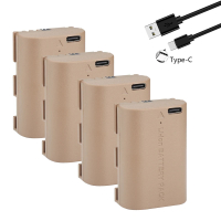 3200mAh LP-E6NH Replace LP-E6N LP-E6 Type-C Input For Canon EOS R R5 R6 60D 70D 80D 90D 5D IV 5DS
