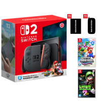 【Nintendo 任天堂】預購 2025年內上市★ NS2 Switch2 瑪利歐賽車世界主機同捆組 加遊戲組合(台灣公司貨)