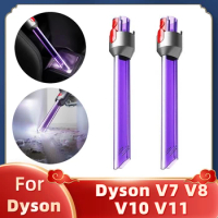 For Dyson V11 / Cyclone V10 / V7 / V8 Vacuum Cleaner Replacement Spare Parts Accessories LED Light Pipe Crevice Tool