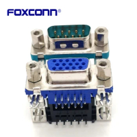 Foxconn DM12241-H5015-4F VGA Go Public 9PIN Down Mother 15PINconn Connector