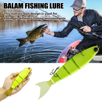 Four-section Soft Tail 53g Bionic Multi-section Lure Fishing Fishing Bait Bait Lure Sea Giant Q1S3