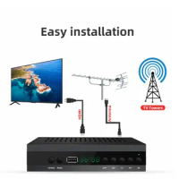 H.265 HD Set-top Box Easy Setup Video Player Wide Compatibility Television Set-Top Box Home Theater Online TV
