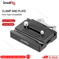 SmallRig Arca Style Quick Release Clamp and Plate Arca-type Compatible For DSLR Camera Cage/Tripods 2144