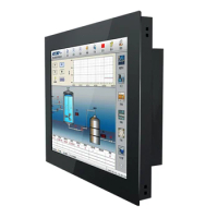 22 inch waterproof portable touch screen monitor LCD Touch Monitor with metal protective housing