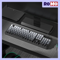 New Zifriend ZT104 Single Mode Mechanical Keyboard Hot Swap Gaming Keyboard White Backlight Outemu Silver Switch Office Keyboard