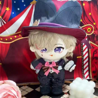 Game Genshin Impact Lyney Magician Stuffed Plushie 20cm Plush Doll Toy Body Clothes Clothing KM