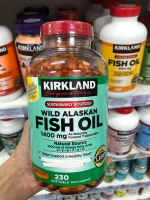 美國Kirkland 阿拉斯加野生深海魚油 1,400毫克 含奧米加3-5-6-7-9-11, 230粒軟膠囊