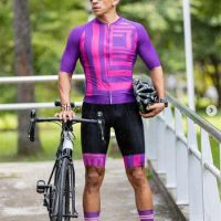 Men's triathlon maillot Cycling Pro Race fit cycling jersey skinsuit set ropa ciclismo hombre Road Bike Cycling Skin Suit