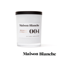 【Maison Blanche】佛手柑＆菸草 Bergamot &amp; Tobacco 200g 香氛蠟燭