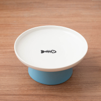 Cat bowl ceramic Cat neck protection bowl Dog bowl ceramic  bowl ceramic Elevated ceramic cat bowl H