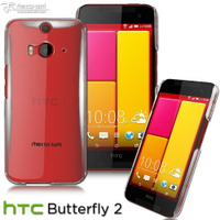 【UNIPRO】Metal-Slim HTC Butterfly 2 蝴蝶機2 B810x PC透明系列 新型保護殼 手機套 送保護貼 [B021]