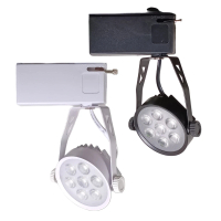 【彩渝】CNS認證 9W 2入 CREE晶片(黑白色系 冷鍛式 LED軌道燈 全電壓 簡易安裝)