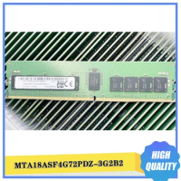 1 Pcs MTA18ASF4G72PDZ-3G2B2 For MT RAM 32G 32GB 2RX8 PC4-3200AA DDR4 3200 ECC REG Server Memory