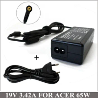 19V 3.42A 65W Notebook AC Adapter Charger For Laptop Acer Aspire One D255E-13648 D255-2332 D255-1549 5532 5535 6530-6522