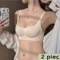 [[Full size 32-38]] mùa hè Áo ngực nữ có đệm 3 cm, không gọng, ôm sát ngực. Không viền, không chảy x